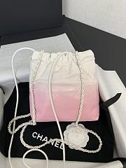 kitlife Chanel mini tote bag ombre Pink - 20x19x6 cm - 3