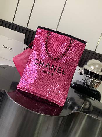kitlife Chanel Shopping bag pink - 39 × 30 × 2 cm 