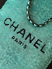 kitlife Chanel Shopping bag Blue - 39 × 30 × 2 cm - 2