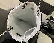 kitlife Chanel Shopping bag White - 39 × 30 × 2 cm - 6