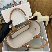 Kitlife hermes Steeple25 H Plume beige  bag - 25cm - 4