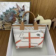 Kitlife hermes Steeple25 H Plume beige  bag - 25cm - 3