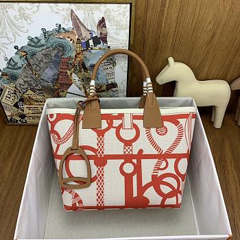 Kitlife hermes Steeple25 H Plume red bag - 25cm