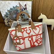 Kitlife hermes Steeple25 H Plume red bag - 25cm - 4