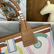 Kitlife hermes Steeple25 H Plume beige&brown bag - 25cm - 5