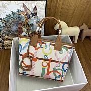 Kitlife hermes Steeple25 H Plume beige&brown bag - 25cm - 2