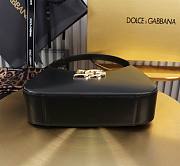 Kitlife Dolce&Gabbana Black Leather 3.5 Shoulder Bag black - 22 x 18 x 6 cm - 4