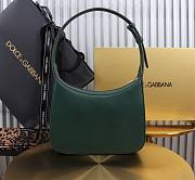 Kitlife Dolce&Gabbana Black Leather 3.5 Shoulder green - 22 x 18 x 6 cm - 3