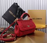 kitlife Dolce & Gabban Sicily red bag - 18x11x6 cm - 4