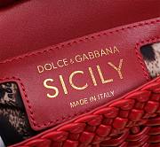 kitlife Dolce & Gabban Sicily red bag - 18x11x6 cm - 6