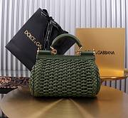 kitlife Dolce & Gabban Sicily green bag - 18x11x6 cm - 5