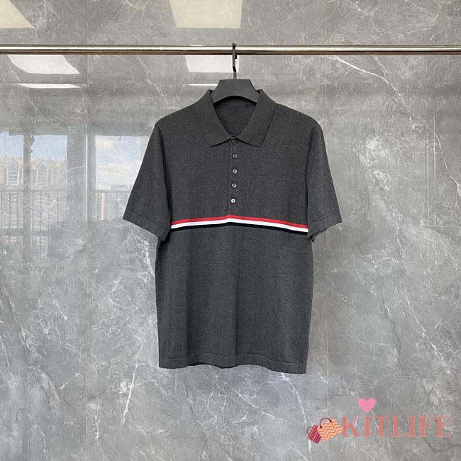 kitlife Thombrowne Cotton T-shirt gray - 1