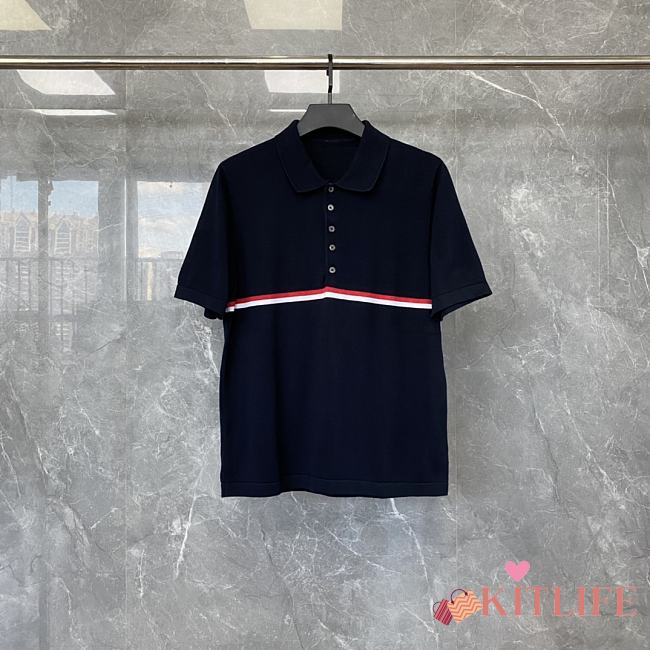 kitlife Thombrowne Cotton T-shirt blue - 1
