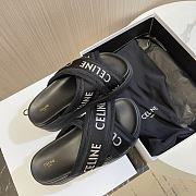 kitlife Celine Block slides Black  - 1