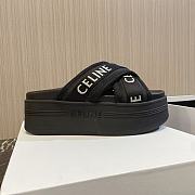 kitlife Celine Block slides Black  - 3
