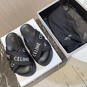 kitlife Celine Block slides Black  - 6