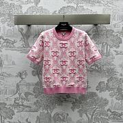 kitlife Chanel Cotton T-shirt pink - 1