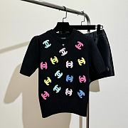 kitlife Chanel Cotton T-shirt black - 1