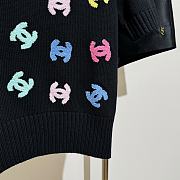 kitlife Chanel Cotton T-shirt black - 4