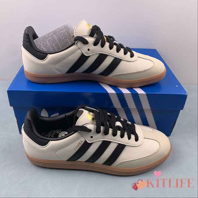 Kitlife Adiadas Samba sneaker beige&black - 1