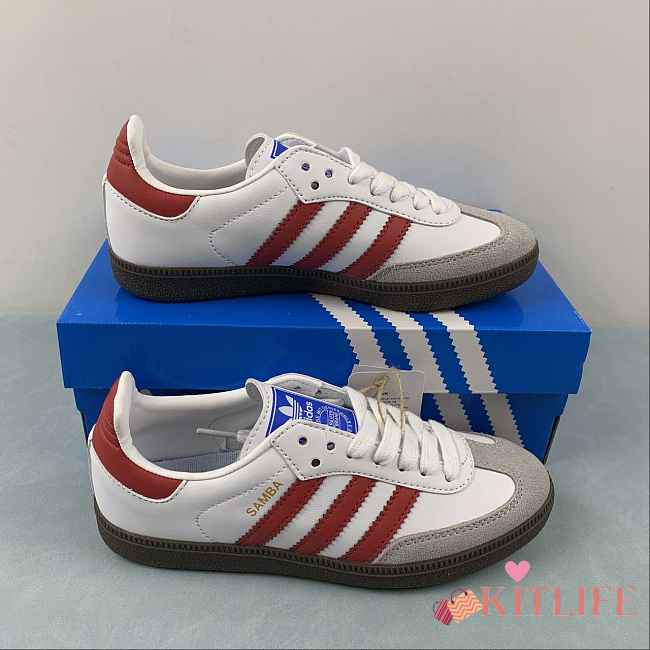 Kitlife Adiadas Samba sneaker red&white - 1