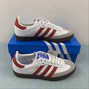 Kitlife Adiadas Samba sneaker red&white - 1