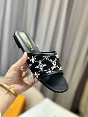 kitlife Louis Vuitton Neo Revival Flat Mule Black  - 6