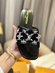kitlife Louis Vuitton Neo Revival Flat Mule Black  - 5