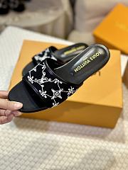 kitlife Louis Vuitton Neo Revival Flat Mule Black  - 2