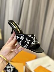 kitlife Louis Vuitton Neo Revival Flat Mule Black - heels 5.5cm - 2