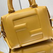 Kitlife FENDI FF Cube bag Yellow - 16.5x13.5x9cm - 5