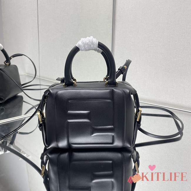 Kitlife FENDI FF Cube bag Black - 16.5x13.5x9cm - 1