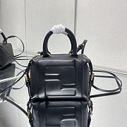 Kitlife FENDI FF Cube bag Black - 16.5x13.5x9cm - 1