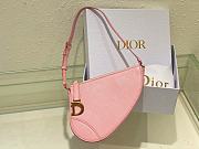 kitlife Dior Saddle Pouch Pink bag -20x15x4cm - 1