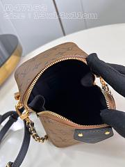 kitlife Louis Vuitton Nicolas Ghesquiè Monogram Reverse Just In Case brown bag - 13 x 14 x 11cm - 5