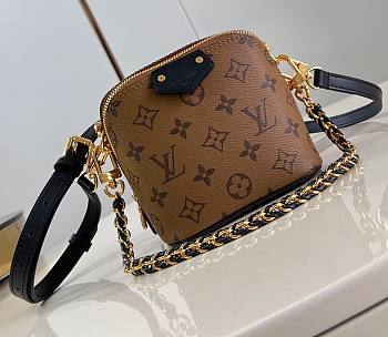 kitlife Louis Vuitton Nicolas Ghesquiè Monogram Reverse Just In Case brown bag - 13 x 14 x 11cm