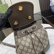 kitlife Gucci Ophidia Mini Backpack Brown  - 20.5 x 20 x 12 cm - 4