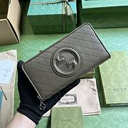 Kitlife Gucci Blondie Zip-around Wallet gray - 11x19.5x3 cm - 1