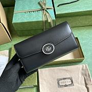 Kitlife Gucci Wallet Black - 10x19x3.5cm - 1