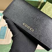 kitlife Gucci Script wallet black - 19x 10x 3.5cm - 6