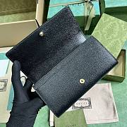 kitlife Gucci Script wallet black - 19x 10x 3.5cm - 2