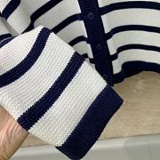 kitlife Dior Marinière Cardigan Navy Blue - 6