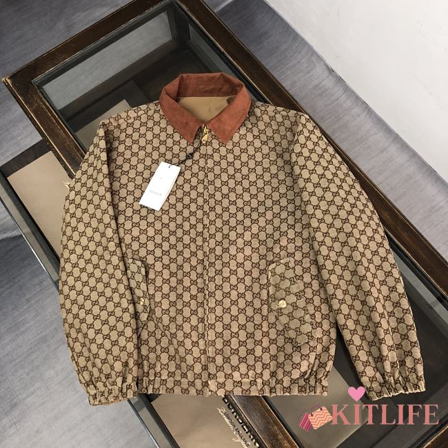 kitlife Gucci Reversible GG Jacket  - 1