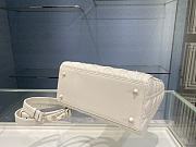 Kitlife Dior lady white bag -  24x12x20 cm - 6