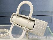 Kitlife Dior lady white bag -  24x12x20 cm - 5