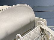 Kitlife Dior lady white bag -  24x12x20 cm - 4