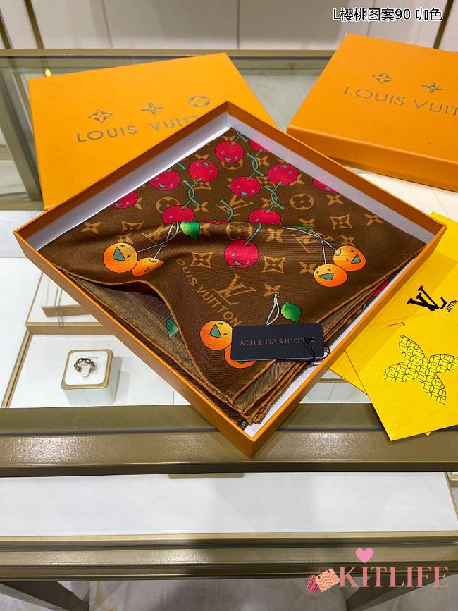 Kitlife Louis Vuitton scarf - 90x90 cm - 1