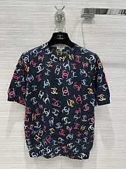 kitlife Chanel Cotton T-shirt black 01 - 1