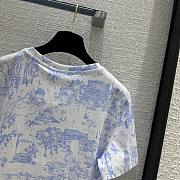 Kitlife Dior Cotton T-shirt blue - 5