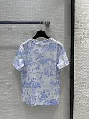 Kitlife Dior Cotton T-shirt blue - 6